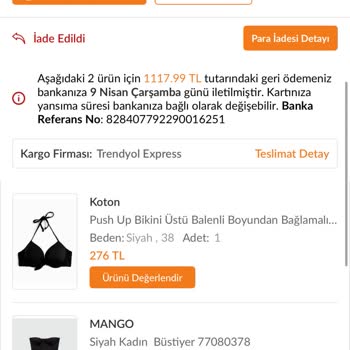 İki Kez Yırtık Bikini Üstü Gönderildi