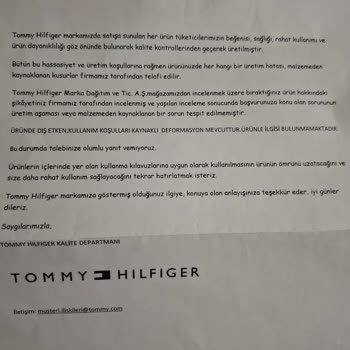 Kullanılmamış Sweatshirtte Delik Çıktı İade Talebim Reddedildi