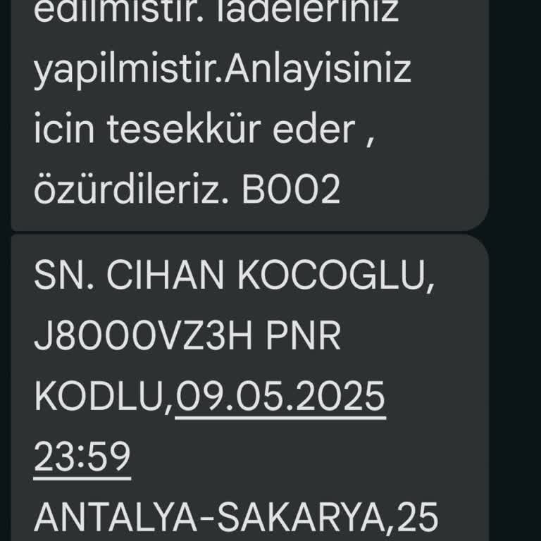 Otobüs Seferinin Son Dakika İptal Edilmesiyle Yaşanan Mağduriyet