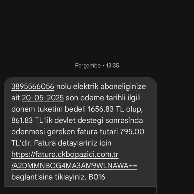 Elektrik Faturasında Anlamsız Artış Ve Destek Sorunu