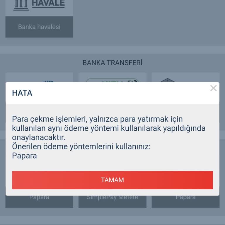 Papara İle Çekim İşlemi Hatası Ve Müşteri Hizmetleri Belirsizliği