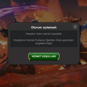 Hesabım Haksız Yere Kalıcı Olarak Engellendi