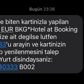 Bilgim Dışında Yapılan Yüksek Tutarlı İşlem Ve Güvenlik Açığı