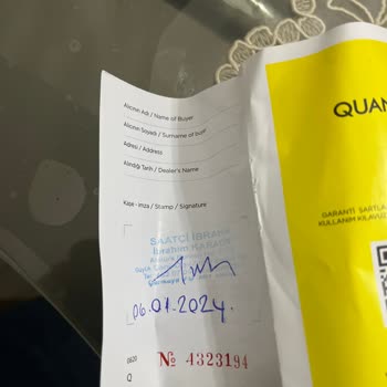 Quantum Saatimin Tarih Ayar Pimi Kırık Çıktı, Mağdurum