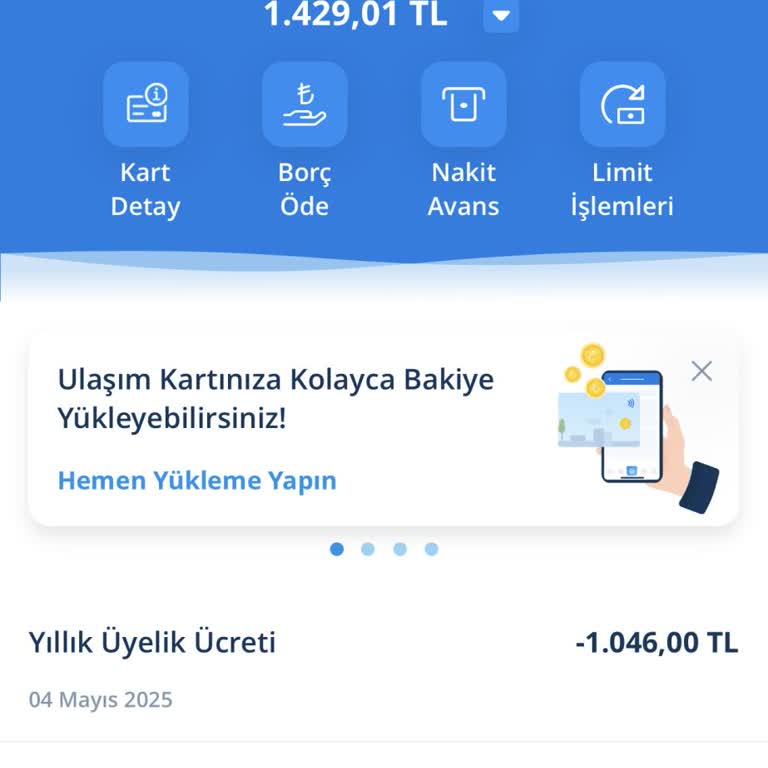 Yıllık Kart Aidatı Haksız Kesinti: İade Talebim Var