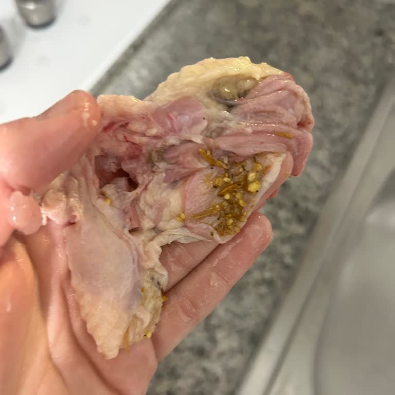 Aldığım Tavuktan Çıkan Yabancı Madde Ve Kötü Görüntü