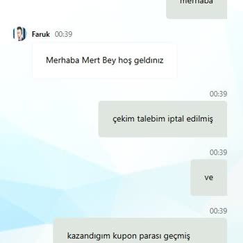 Kazancım Silindi, Para Çekim Talebim İptal Edildi