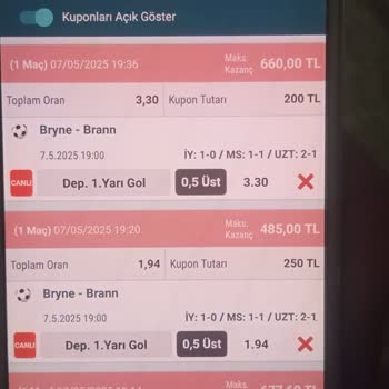 Bahis Sonucunda Hatalı Değerlendirme Ve Para İadesi Talebi