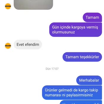 Siparişin Zamanında Teslim Edilmemesi Hakkında Şikayet