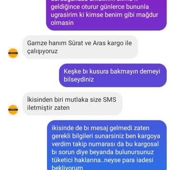 Siparişin Zamanında Teslim Edilmemesi Hakkında Şikayet