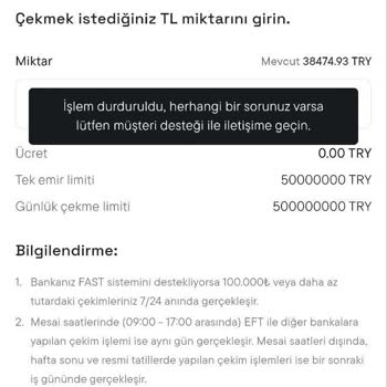 Cointr Hesabımdaki Paramı Geri Çekemiyorum, Müşteri Hizmetleri Yanıt Vermiyor