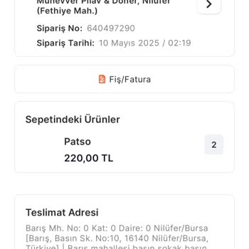 Migros Yemek Siparişim Teslim Edilmeden İptal Edildi, Aç Kaldım