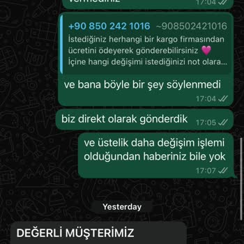 İade Sürecinde Cevapsız Mesajlar Ve Kayıp Ürün