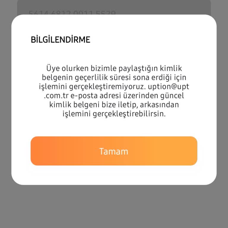 Kimlik Süresi Sorunu Nedeniyle Para İadesi Yapılamıyor, Müşteri Hizmetleri Yanıt Vermiyor