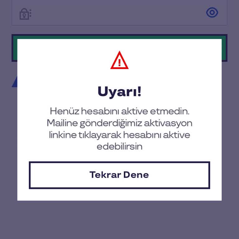 Pluxee Türkiye Mobil Uygulamasında Mail Onayı Sorunu Ve Giriş Problemi