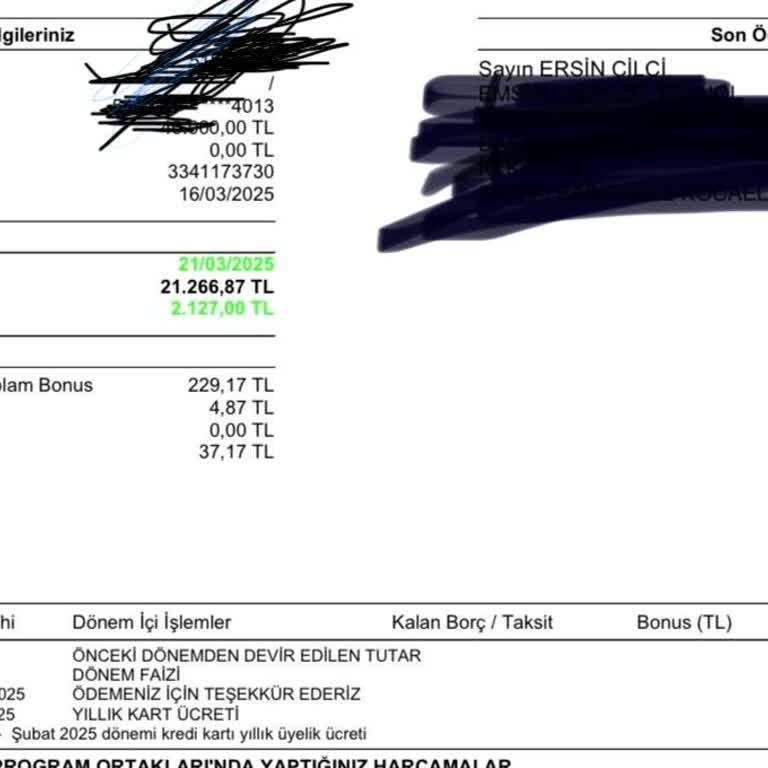 Garanti Bankası Kredi Kartıma Haksız Yıllık Ücret Yansıtıldı İade Talep Ediyorum