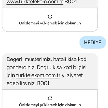 Türk Telekom'dan Taahhüt Edilen 20 GB Hediyesi Tanımlanmadı