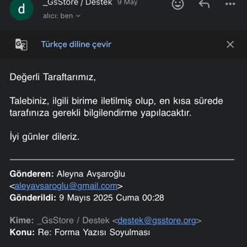 GS Store'dan Alınan Formanın Yazıları Yıkamada Silindi, Destek Sağlanmadı