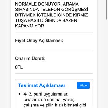 KVK Yeni Aldığım Oppo A3 Telefonun Sürekli Arızalanması ve Yetersiz Destek Nedeniyle Mağduriyet
