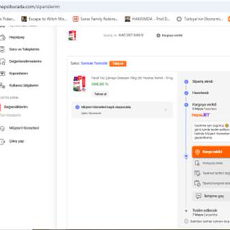 Sipariş Teslim Edilmedi, Bilgilendirme Yapılmadı