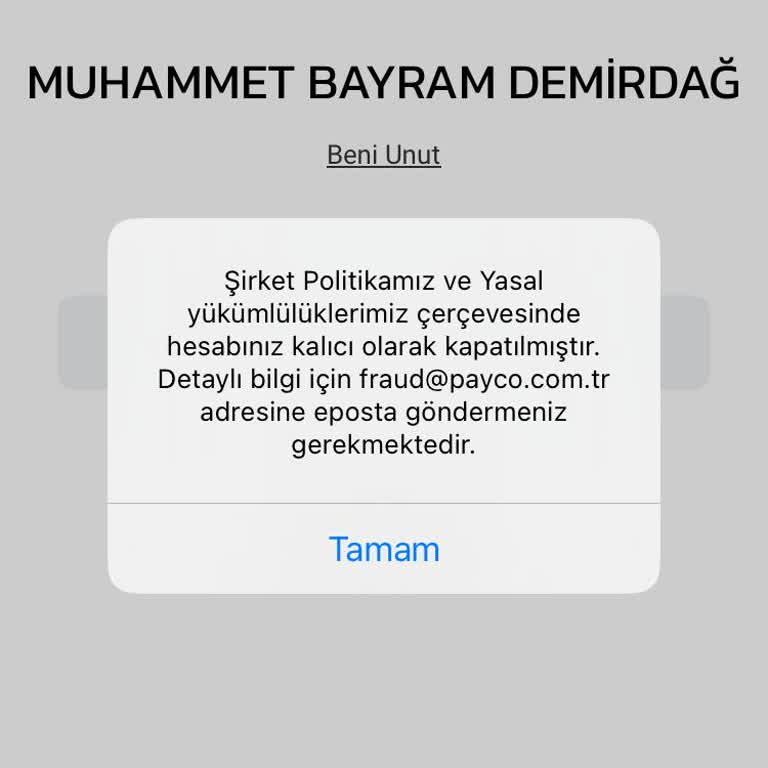 Hesabım Kapalı, Param Mağduriyet Yaratıyor!