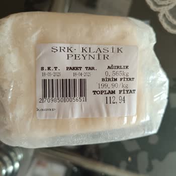 Bozuk Peynir Satışı Ve İade Reddi