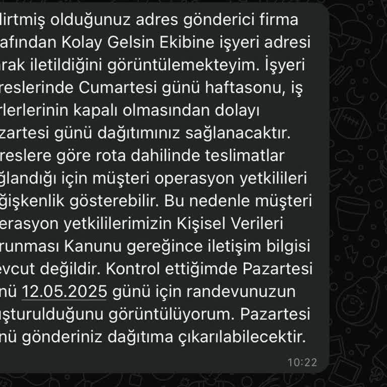 Kargom İş Adresime Teslim Edilmedi İzin Günüm Boşa Gitti