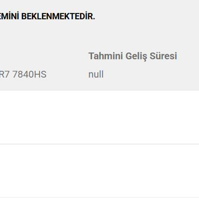 HP Laptopumun Onarımı İçin 18 İş Günü Geçti Hala Net Bilgi Alamıyorum