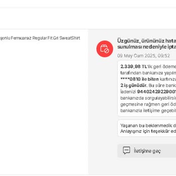 Sipariş İptali Sonrası Fiyat Artışıyla Tüketici Mağduriyeti