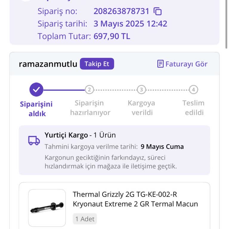 Siparişim Onay Bekliyor Satıcıya Ulaşamıyorum