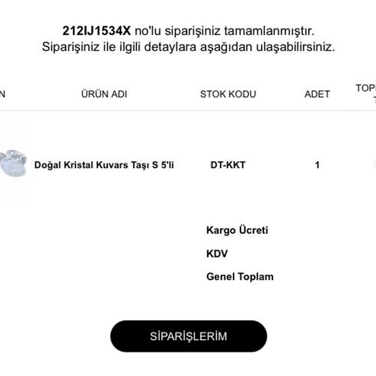 Sipariş Sonrası Tamamen Cevapsız Ve Bilgisiz Kaldım