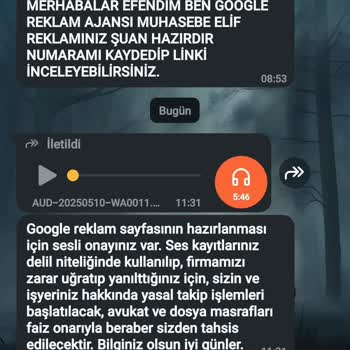 Firma Rehber Ajansından Sürekli Arama Ve Yasal Takip Tehdidi