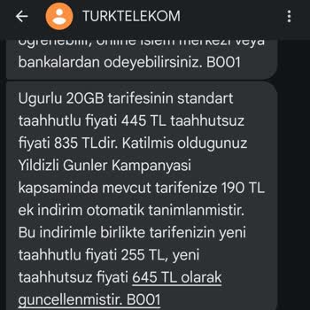 Numara Taşıma Sonrası Anlaşılan Tarife Yerine Daha Pahalıya Geçirildim