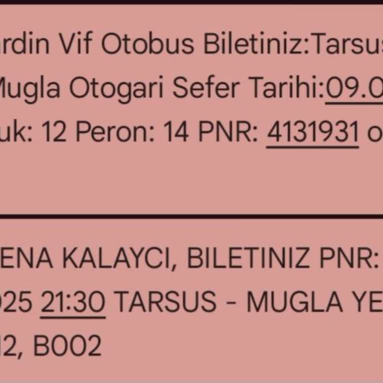 Otobüs Gecikmesi Ve Yetersiz Müşteri Hizmetleri