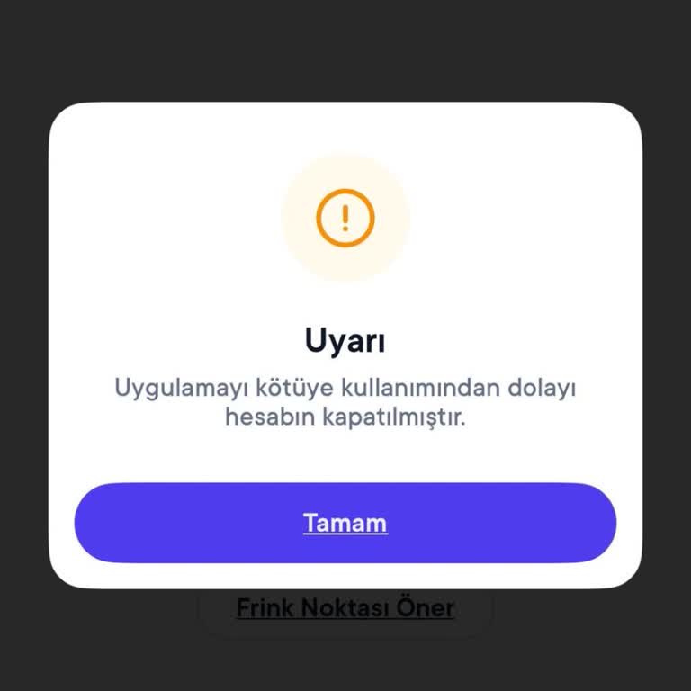 Üyelik Ücreti Alındıktan Sonra Hesabım Kapatıldı