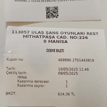 İddaa 3 Adet Kuponumdaki Gelen Maçı 1 Saymışlar Ve Herhangi Bir Bilgi Yok