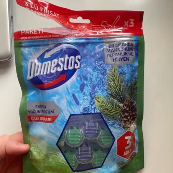 Domestos Tuvalet Bloğu Hiçbir Etki Göstermiyor, Koku Sıfır!