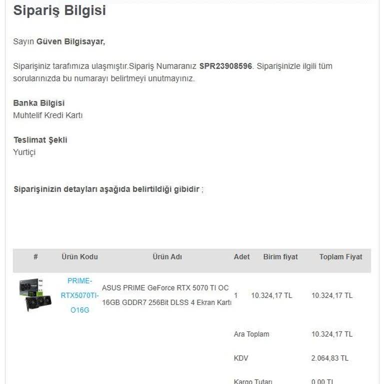 Tek Adet Siparişim Haksız Yere Ticari Sayılarak İptal Edildi, Çözüm Bekliyorum