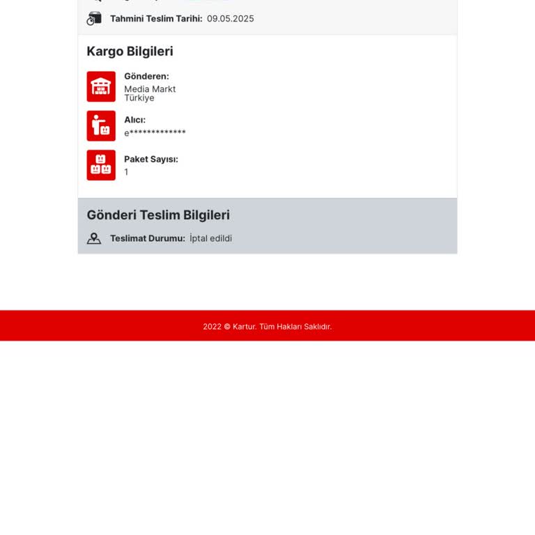 Siparişim İptal Edildi, Bilgilendirme Yapılmadı