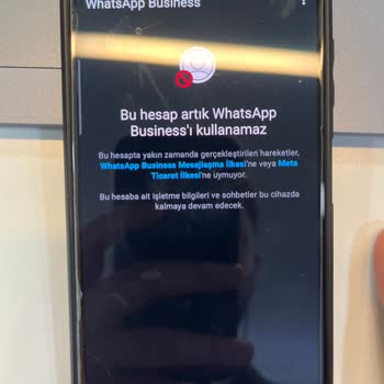 WhatsApp Business Hesabım Uyarısız Kapatıldı, Mağduriyet Yaşıyorum