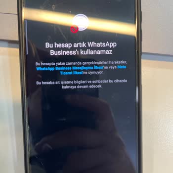 WhatsApp Business Hesabım Uyarısız Kapatıldı, Mağduriyet Yaşıyorum