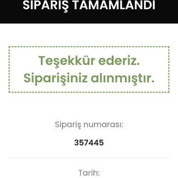 Sipariş Verdim, Ürünüm Gönderilmedi