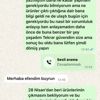 Siparişim 12 Gündür Gönderilmedi, Cevap Alamıyorum
