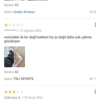 Under Armour Ayakkabıda Sürekli Gıcırtı Sesi Ve İade Sorunu