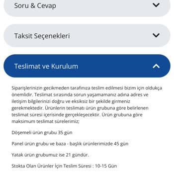 Teslimat Süresi Ve Müşteri Hizmetleri Hayal Kırıklığı Yaşattı
