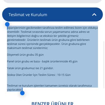 Teslimat Süresi Ve Müşteri Hizmetleri Hayal Kırıklığı Yaşattı