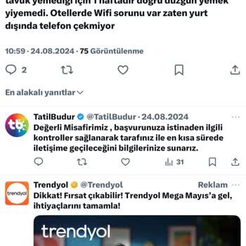 Balayı Tatilimiz Hayal Kırıklığına Dönüştü: Kötü Yemekler, Koku Ve İlgisizlik