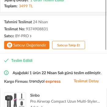 Kısa Sürede Arızalanan Sinbo Airwrap İle Yaşadığım Hayal Kırıklığı
