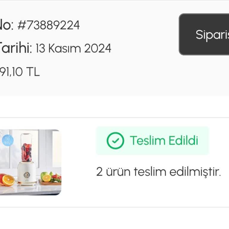 Karaca Züccaciye Smoothie Blenderın Lastiği Kırıldı, Müşteri Hizmetlerine Ulaşılamıyor!