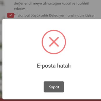 Kreş Başvurusunda Sürekli E-Posta Hatası Ve Geri Dönüş Eksikliği
